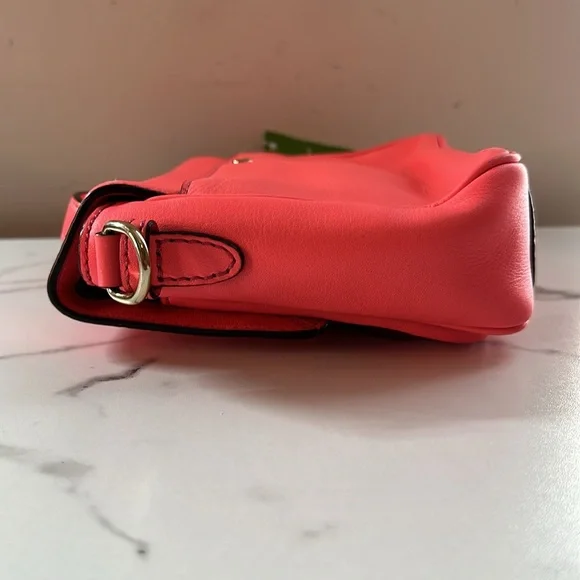 New- Lola Avenue “Lia” Kate Spade bright color Satchel with Gold-Tone Accents - Picture 15 of 17